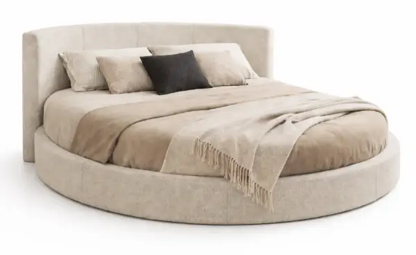 Cama redonda lisa Avalon