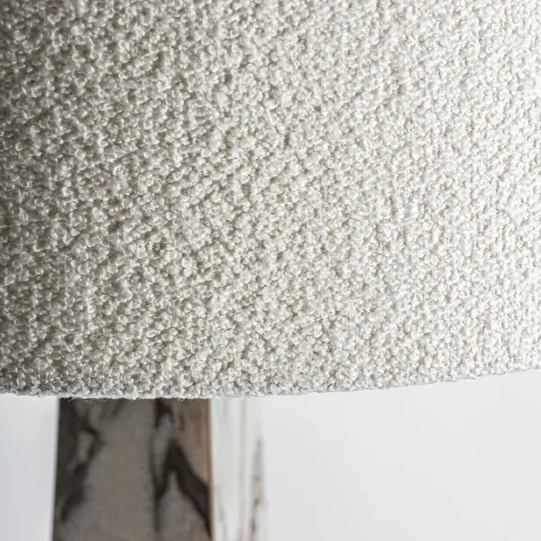 Lámpara de pie Dina mármol gris