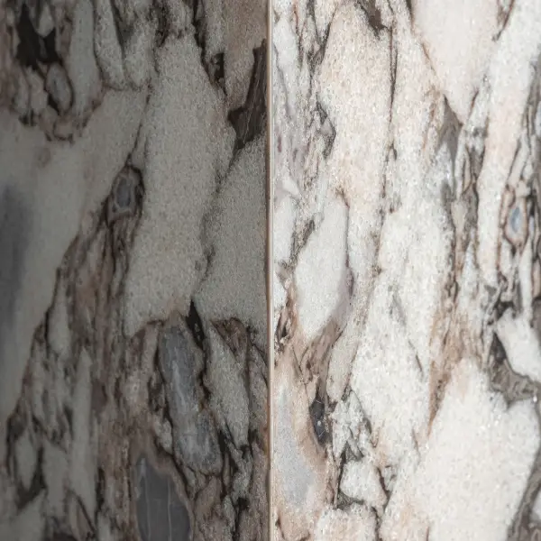 Lámpara de pie Dina mármol gris