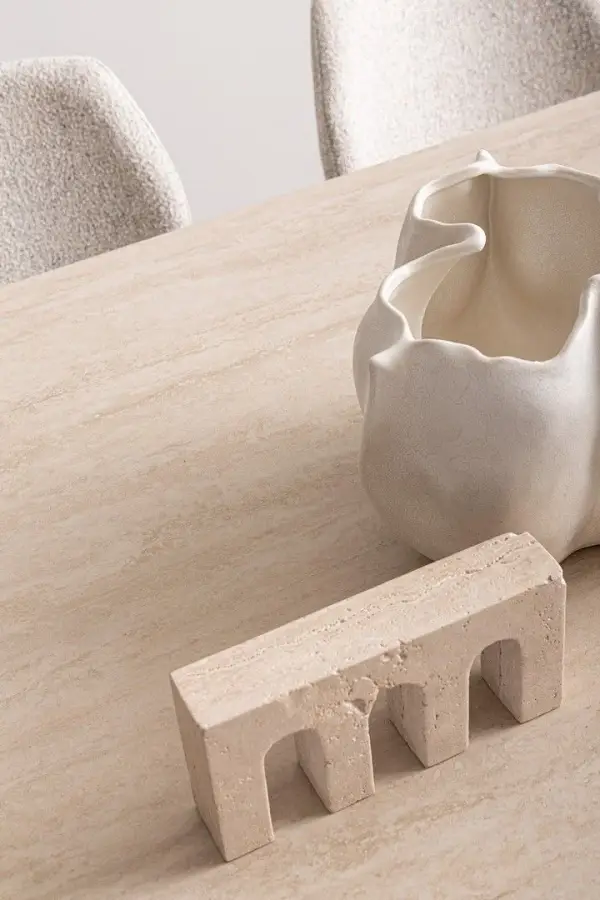 Mesa de comedor extensible Maritta