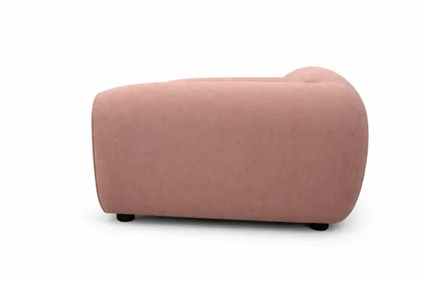 Butaca atemporal Blush Rosa palo