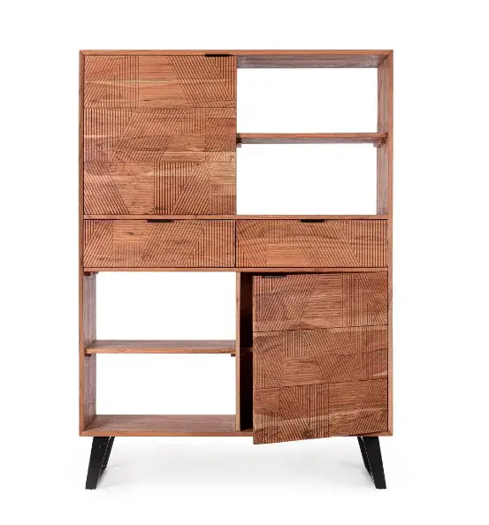 Librería 2 puertas  2 cajones Isar