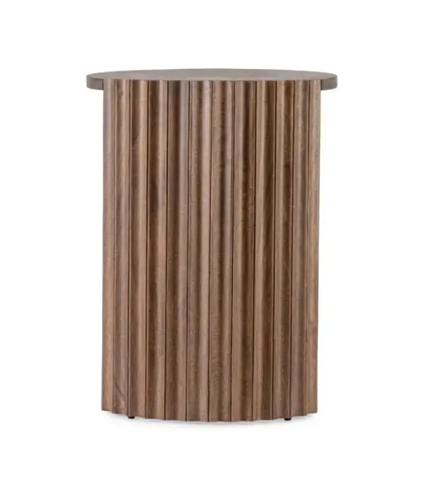 Mesa auxiliar Orissa Nat D50 madera de mango
