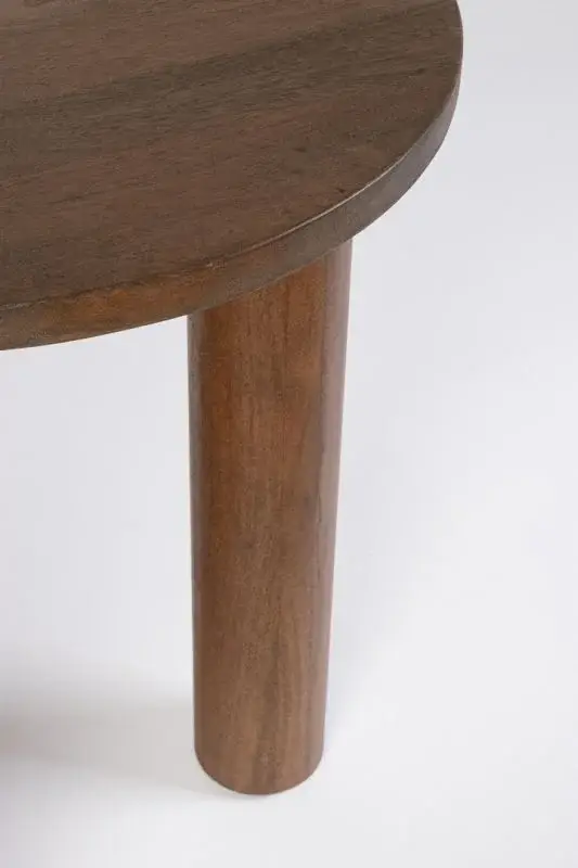 Mesa auxiliar Orissa Nat D50 madera de mango