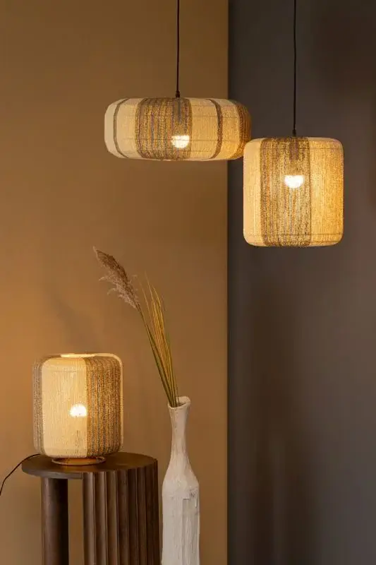 Mesa auxiliar Orissa Nat D50 madera de mango