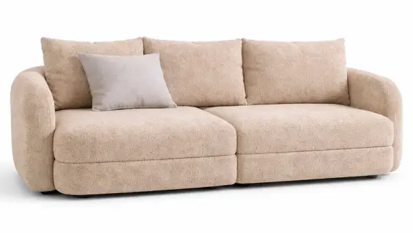 Sofá modular curvo Togo double party