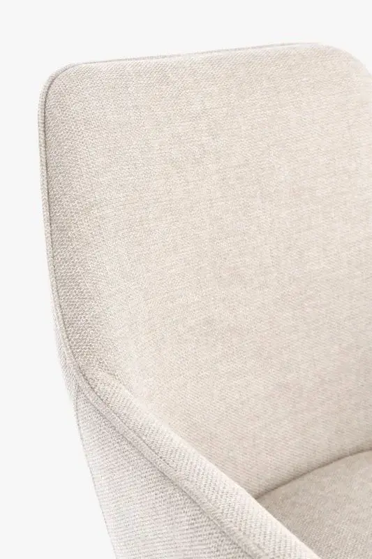 Silla C-BR Cora beige acero