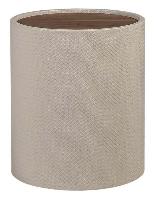 mesa de rincón redonda nogal Nara