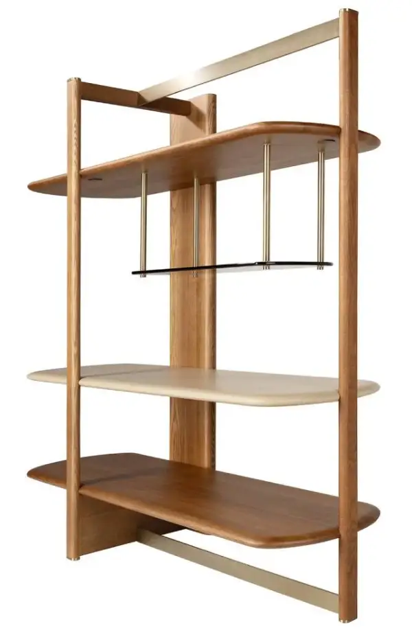 Estantería rectangular izquierda Vellora