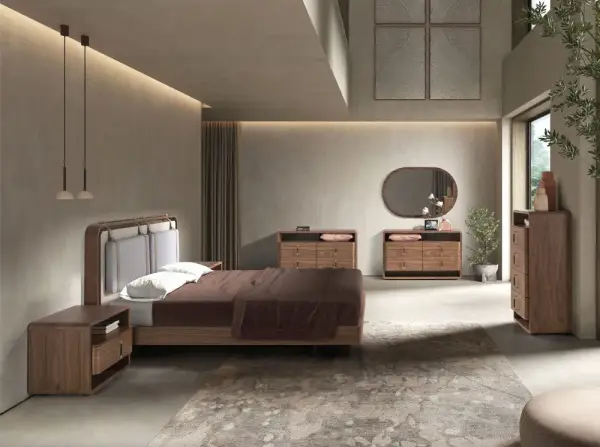 Cómoda de nogal Lignum