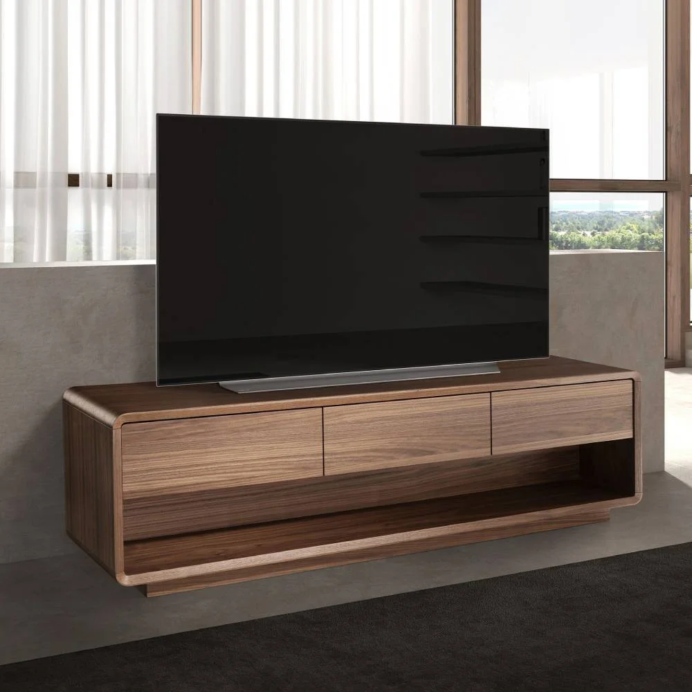 Mesa de televisión nogal Noxen