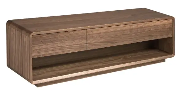 Mesa de televisión nogal Noxen