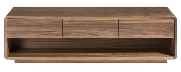 Mesa de televisión nogal Noxen