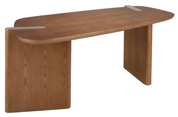 Escritorio de nogal claro Atelier