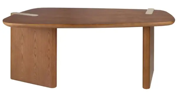 Escritorio de nogal claro Atelier