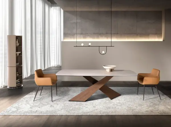 Mesa de comedor ovalada Ovarena