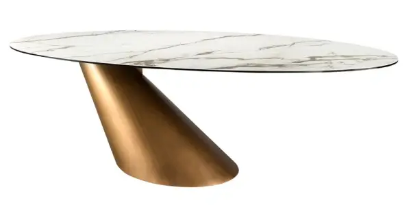 Mesa de comedor ovalada Ovaleia