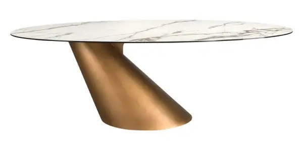 Mesa de comedor ovalada Ovaleia