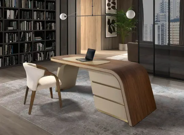 Silla terciopelo crema Avande