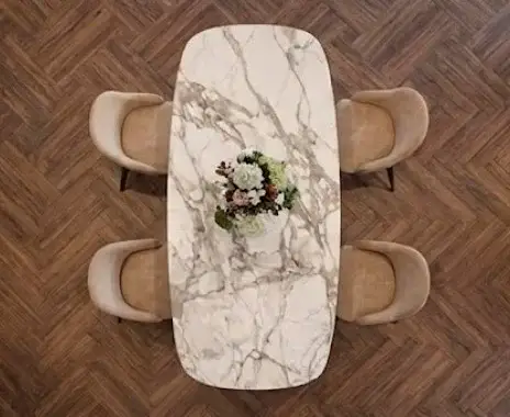 Comedor completo 4 sillas y mesa de comedor Senzo Tonin