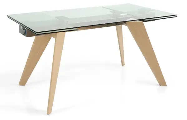 Mesa de comedor extensible Tolova