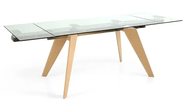 Mesa de comedor extensible Tolova