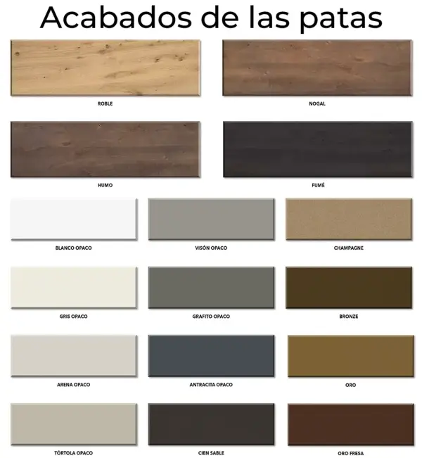 Mesa de comedor madera y porcelánico Aldy