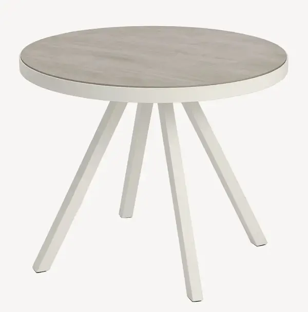 Mesa de comedor redonda de jardín Rodem