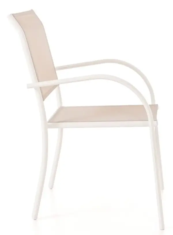 Silla de jardín beige Breeze