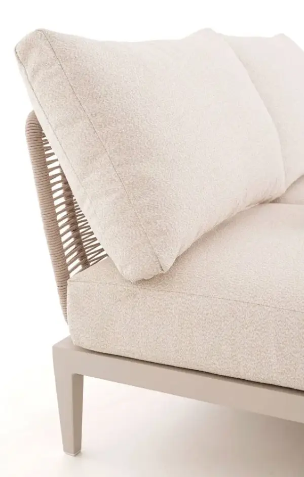 Tumbona doble beige Eloxia