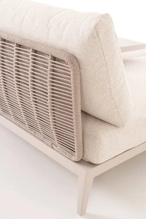 Tumbona doble beige Eloxia