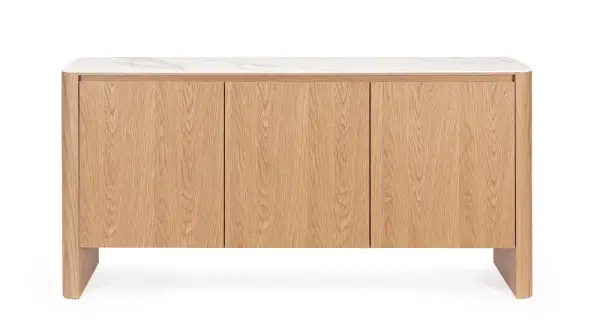 Aparador madera de 3 puertas Hoku