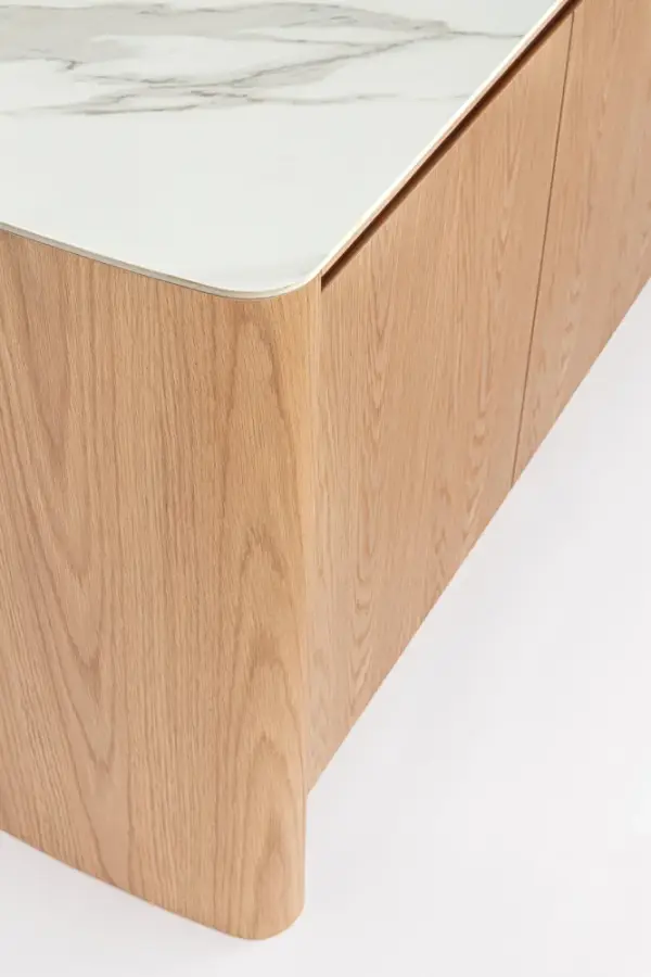 Aparador madera de 3 puertas Hoku