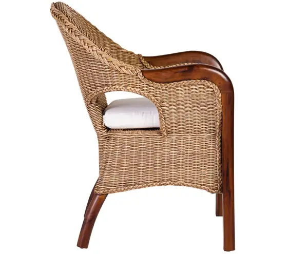 Sillón rattán colonial new cobra
