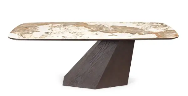 Mesa de comedor porcelánico Wom