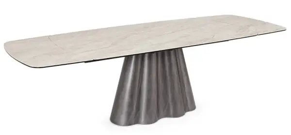 Mesa de comedor extensible porcelánico Giummo