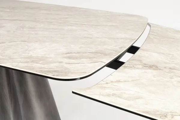 Mesa de comedor extensible porcelánico Giummo