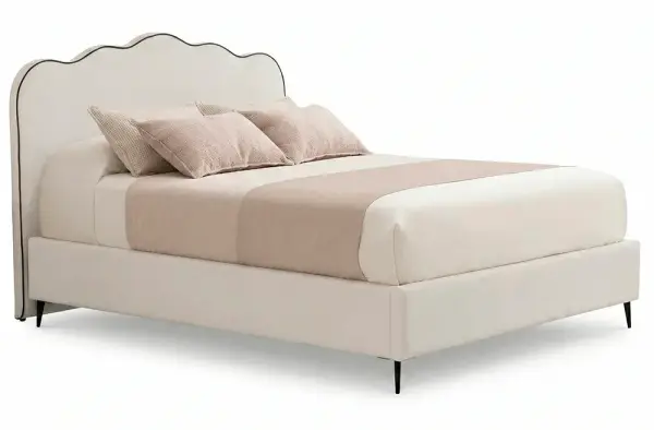 Cama con canapé tapizada Harmony