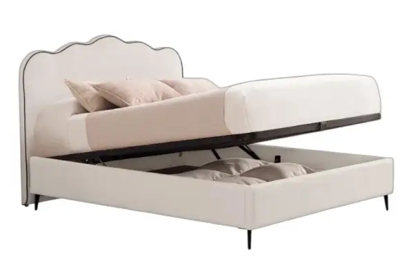 Cama con canapé tapizada Harmony