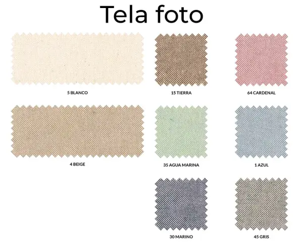 Cama con canapé tapizada Harmony