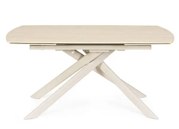 Mesa de comedor extensible porcelánico Novux