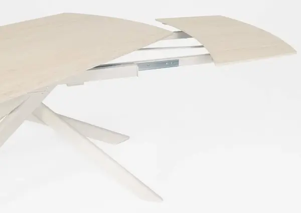 Mesa de comedor extensible porcelánico Novux
