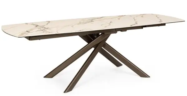 Mesa de comedor extensible porcelánico Jova