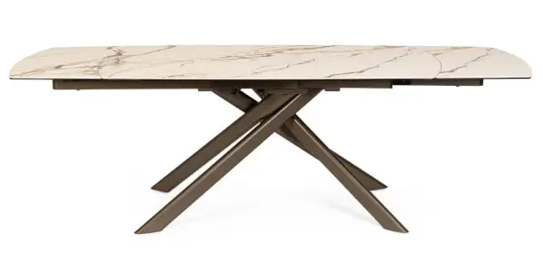 Mesa de comedor extensible porcelánico Jova