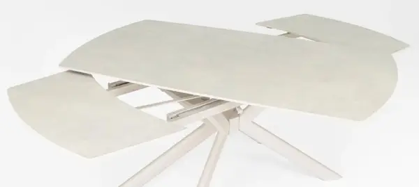 Mesa de comedor extensible porcelánico Mody