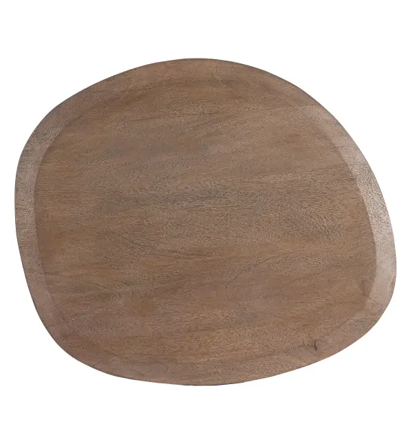 Mesa auxiliar madera y metal Stanley
