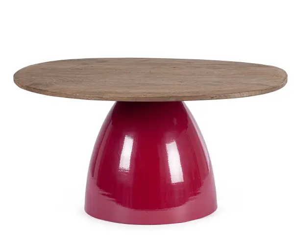 Mesa de centro madera y metal Stanley
