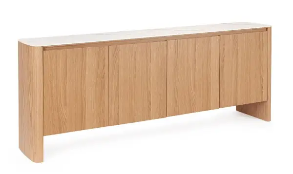 Aparador madera de 4 puertas Kiku