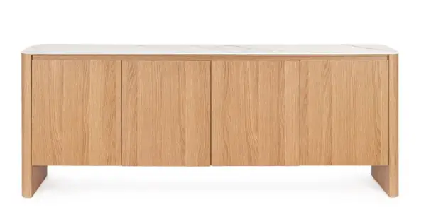 Aparador madera de 4 puertas Kiku