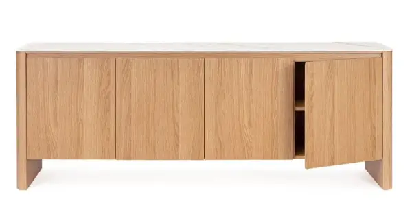 Aparador madera de 4 puertas Kiku